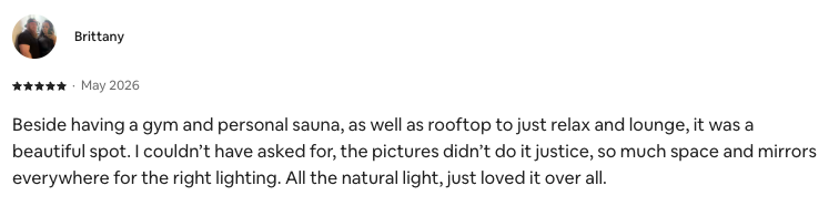Guest review